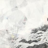 陳芷若 藏於 複合媒材 紙本(松煙墨 膠彩 印刷品 水墨用紙 58x234 cm 2020