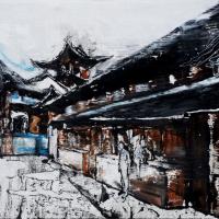 黃國良 戲台2# Stage 2# 壓克力 麻布 90x120 cm 2019