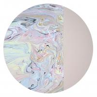 林育聖 盜色者_ No.09 壓克力彩 木板 D 50 cm 2018