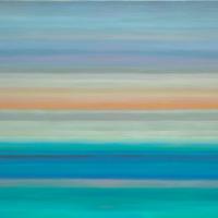 陳建大明 悠然-39 油彩 畫布 75x150 cm 2016