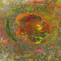 陶天麟 尼泊爾-藍毗尼-1 lambini-1 油彩 畫布 60.5x72.5 cm 2016 