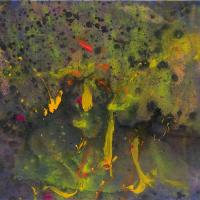 陶天麟 尼泊爾-藍毗尼-3 lambini-3 油彩 畫布 60.5x72.5 cm 2016