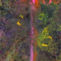 陶天麟 菩提迦耶-2 bodhgaya-2 油彩 畫布 72.5x60.5 cm 2016