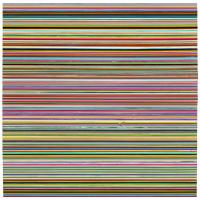 李政勳 305 rectangles 壓克力彩 木板 100x100 cm 2016