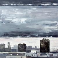 于繼韜   城逝系列  壓克力 畫布  150x150cm  2015