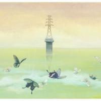 許旆誠  浮生若夢  油彩  壓克力  畫布 40x150cm  2016  