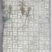 陳又伃  殘缺成就了完整(聯作右)  MIXED MEDIA  100x42 cm  2016
