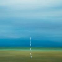 陳建大明 悠然-14 油彩 畫布 60 x120 cm 2016