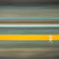 陳建大明 悠然-19 油彩 畫布 45x90 cm 2016