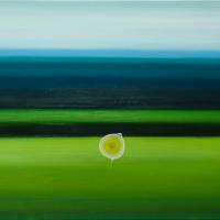 陳建大明 悠然-23 油彩 畫布 60x120 cm 2016