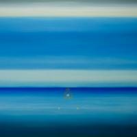 陳建大明 悠然-28 油彩 畫布 90x180 cm 2016