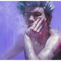 尤瑋毅  游戲人間-29   油彩  畫布   60.5X72.5cm  2015