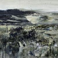 陳傑強  嬉水 油彩 畫布  56X78CM 2015 