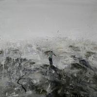陳傑強  似乎 油彩  畫布  58×58cm  2015