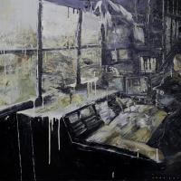 陳傑強 風景研究室 油彩 畫布 130.0×97.0cm 2015