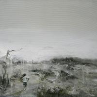 陳傑強  鄉 油彩 畫布 58×58cm  2015