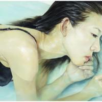 尤瑋毅 「游」戲人間-14  油彩 畫布  53X72.5cm  2015