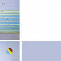 李政勳＿between_100X50X5cmX2P+50X50X5cm_Acrylic-on-canvas_2014 