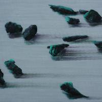 林萬士  漂移 油彩 壓克力 畫布 140x200cm  2012 