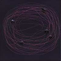 林萬士 心石 油彩 壓克力  畫布  90x90cm 2010