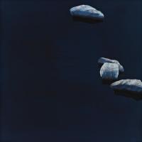林萬士 靜夜對語  油彩  壓克力  畫布 100×100 cm 2010