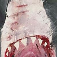 郭彥甫 鯊魚 壓克力 畫布 165 X 50 cm 2014
