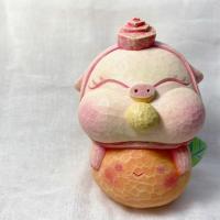 簡志剛 東方童話系列之豬寶 雕塑 複合媒材 13x13x10 cm 2020