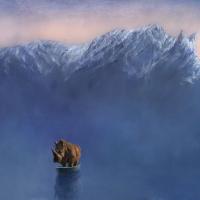 王智斌 石化系列.漂流 油彩 畫布 53x72.5 cm 2022