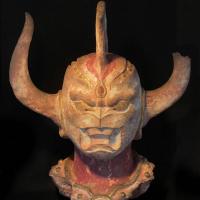 靂弝天王 雕像 複合媒材