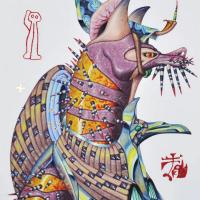 黃子杰 探險家肖像一刺豺狼 
