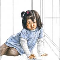 黃模春   靦腆 