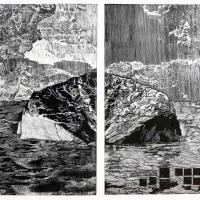 曾美禎 紋字風景系列-雙 