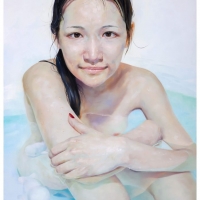 尤瑋毅 「游」戲人間5  油彩 畫布 116.5x80 cm 2014